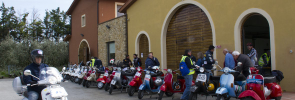 Vespeggiando in Valdera fa tappa a Casciana